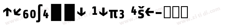 Organetto Bold Exp字体转换